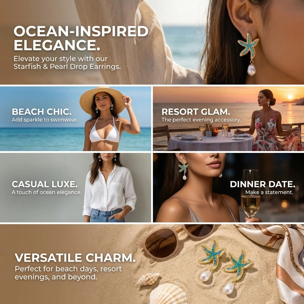 Beach StarfishEarrings