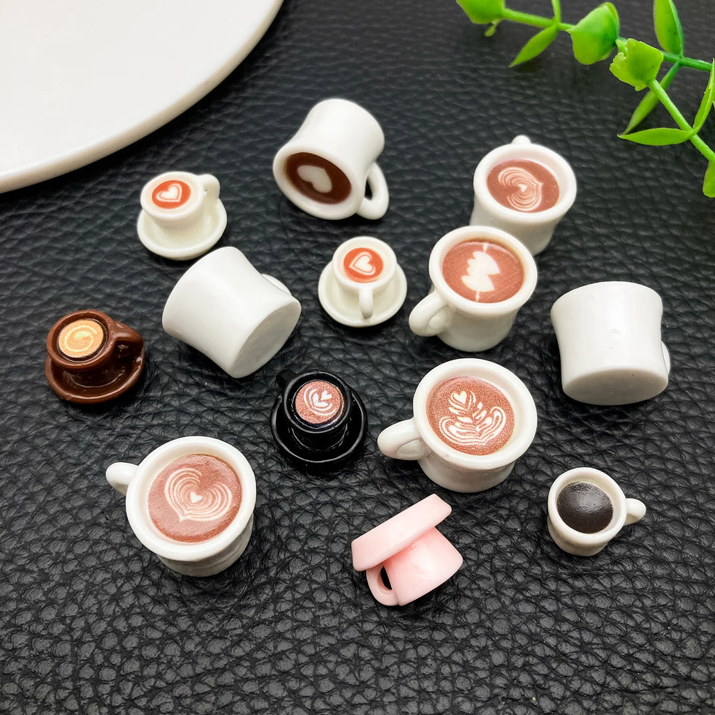 Coffee Cup Pendants Accessories