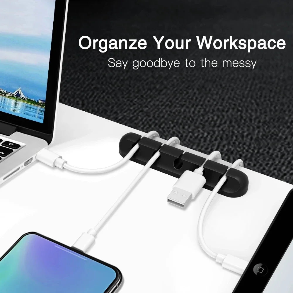 Silicone USB Cable Organizer 👍