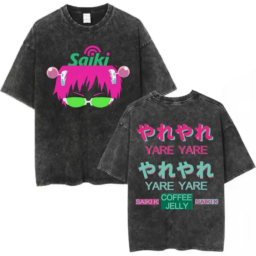 Saiki K T-shirt  Casual Top
