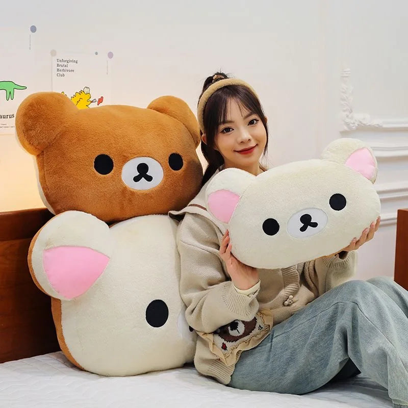 Kawaii Rilakkuma Plush Pillow  Bear