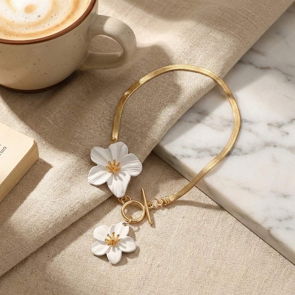 Anklets White  Bracelet