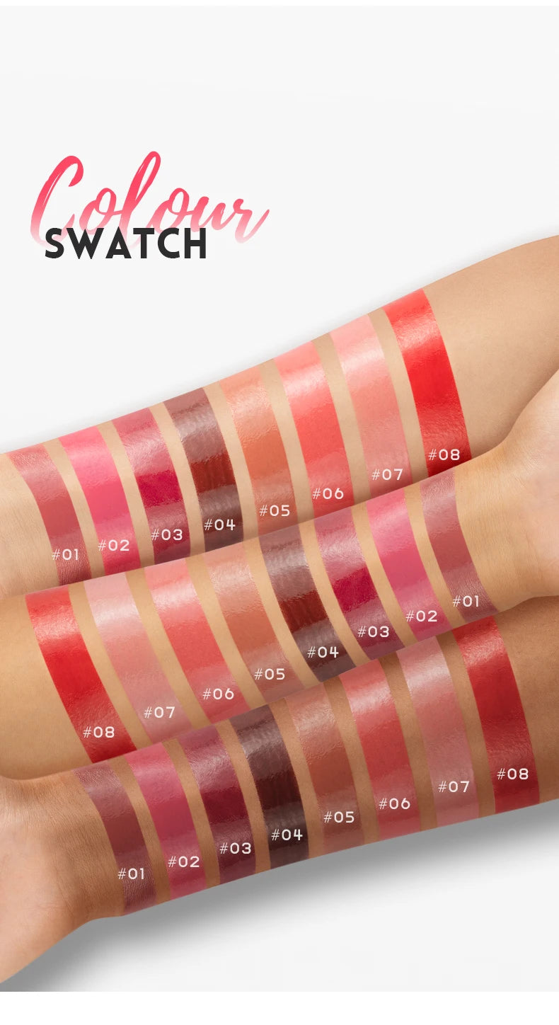 Watery mirror lipstick gloss