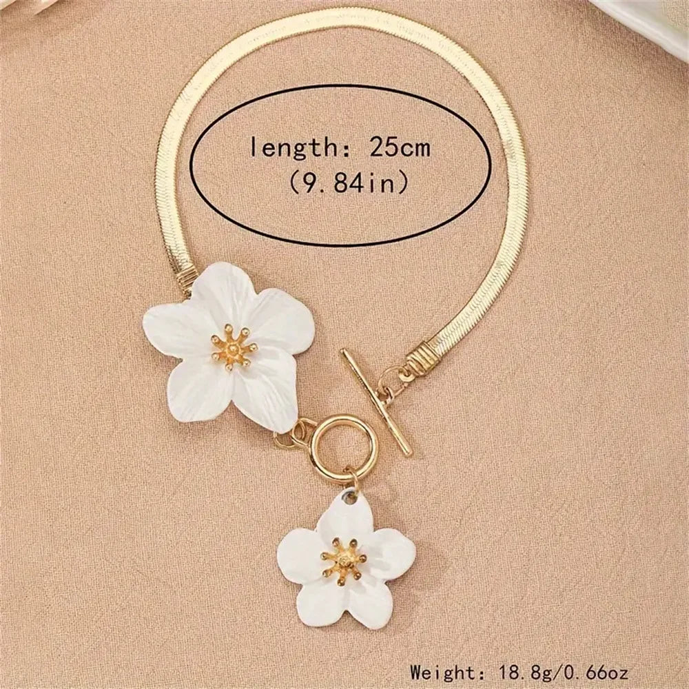 Anklets White  Bracelet