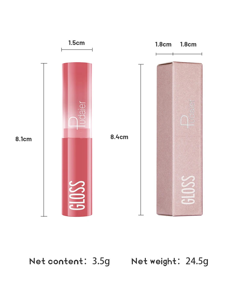 Watery mirror lipstick gloss