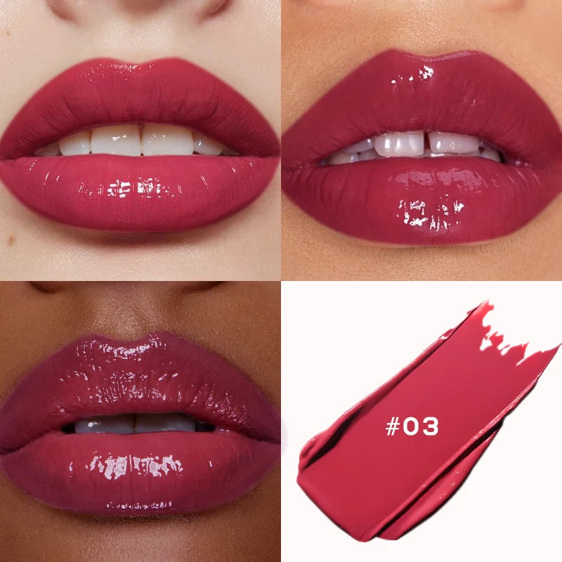 Watery mirror lipstick gloss