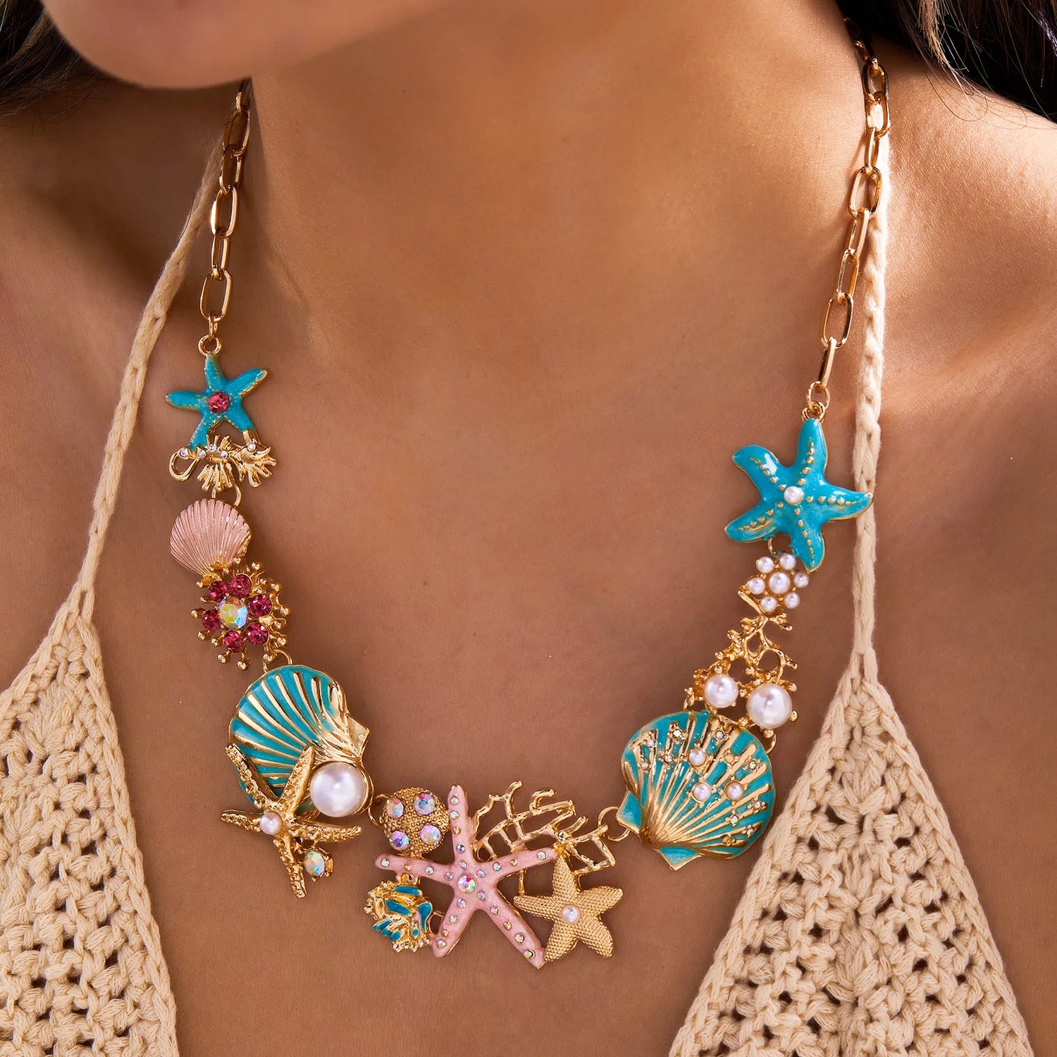 Beach Style  Necklace