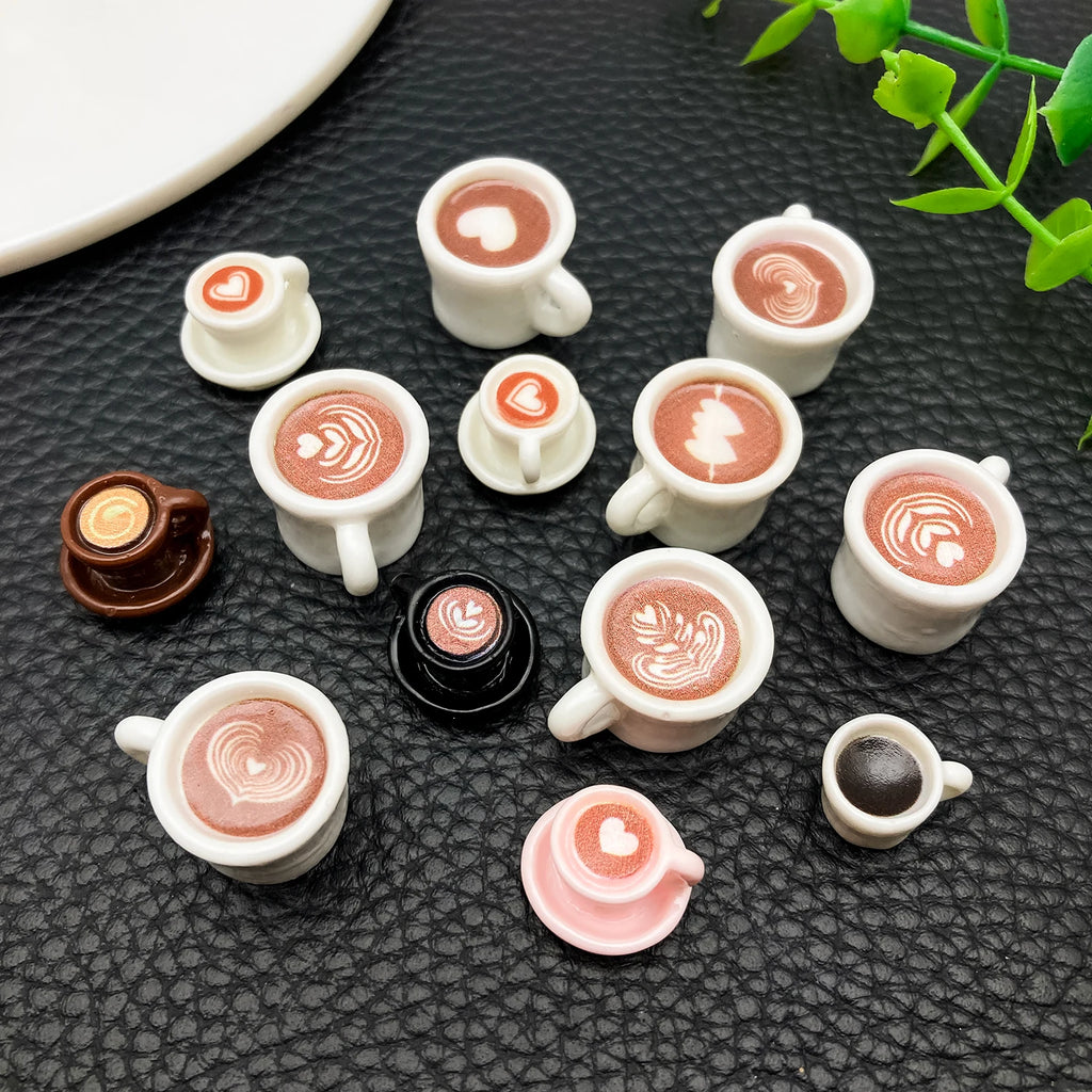 Coffee Cup Pendants Accessories