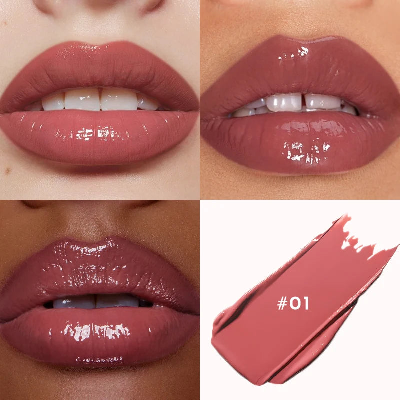 Watery mirror lipstick gloss
