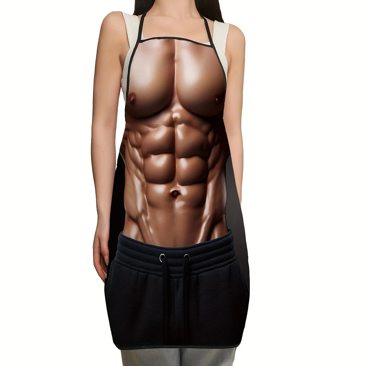 Funny Muscle Man Apron