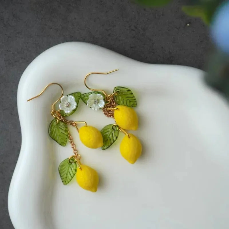 Lemon Earrings