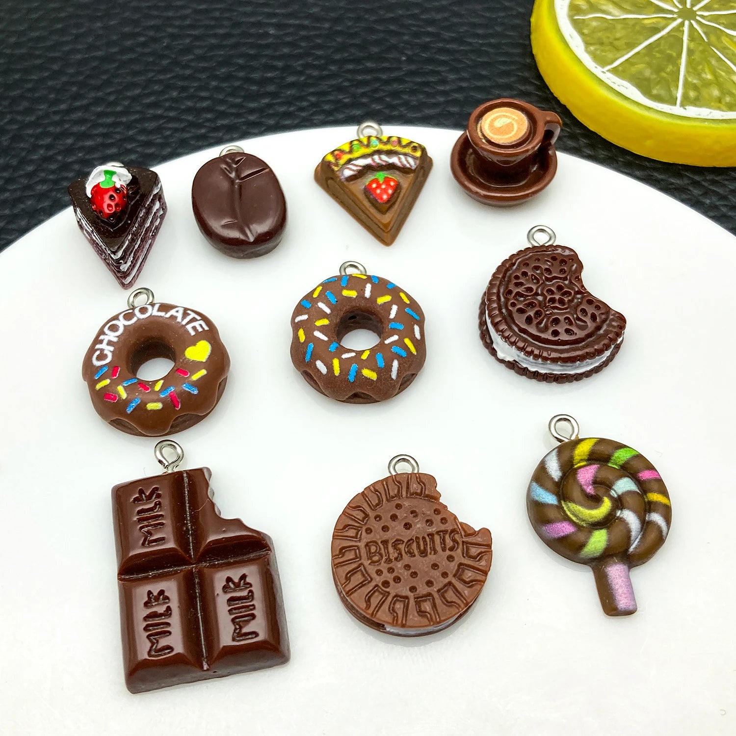 Coffee Cup Pendants Accessories