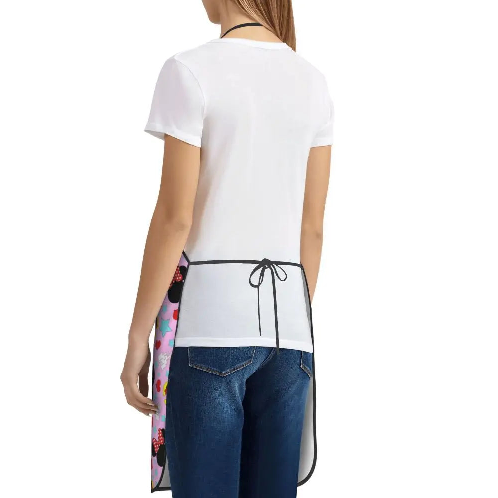 Polka Dot Bow Minnie Mouse APRON