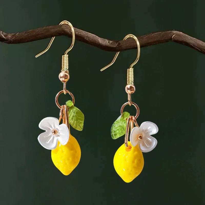 Lemon Earrings