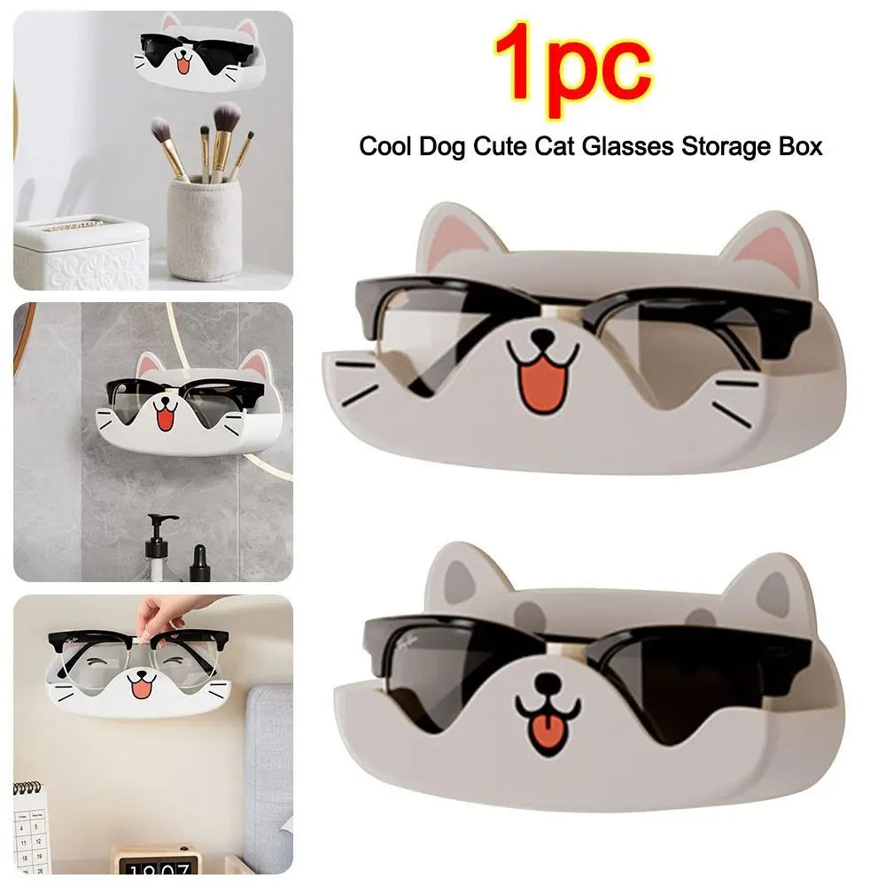 Cartoon Cat Sunglasses Display Holder