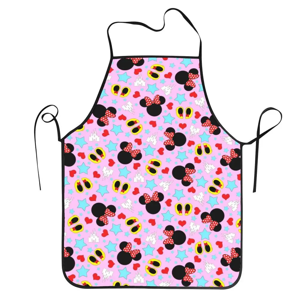 Polka Dot Bow Minnie Mouse APRON