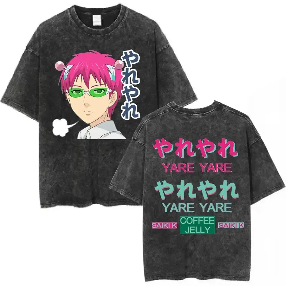 Saiki K T-shirt  Casual Top