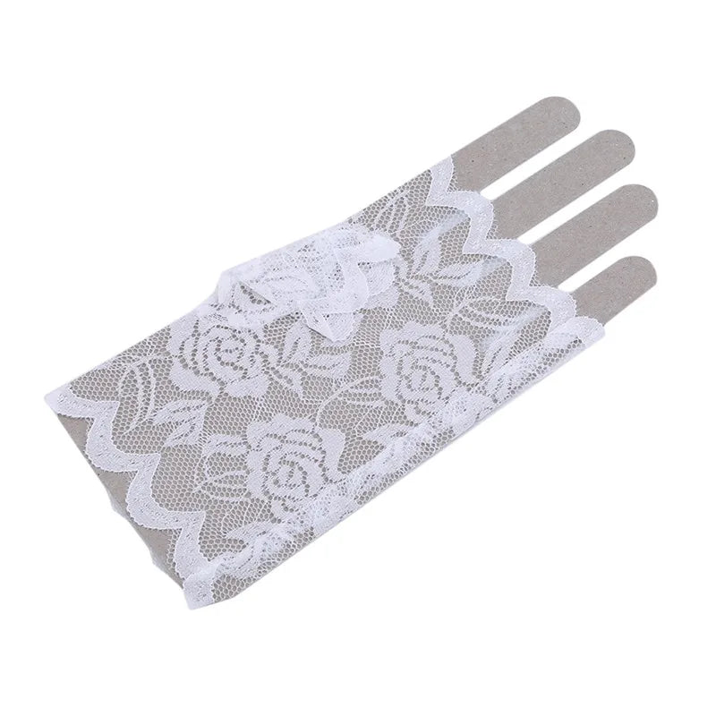 Lace Fingerless Gloves
