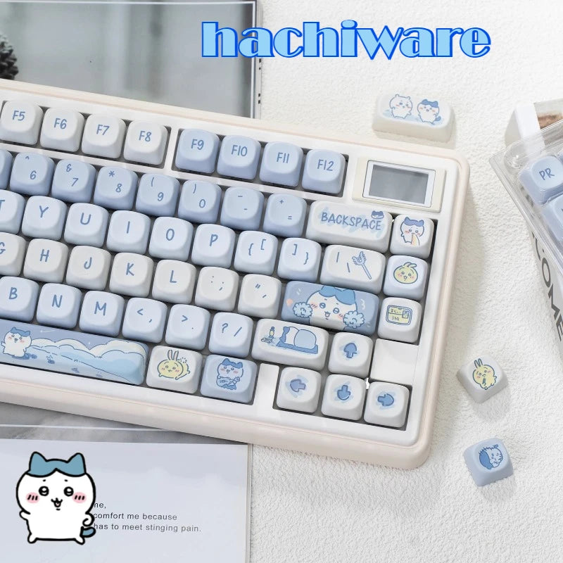 anime chiikawa keycap kawaii keyboard ❤️