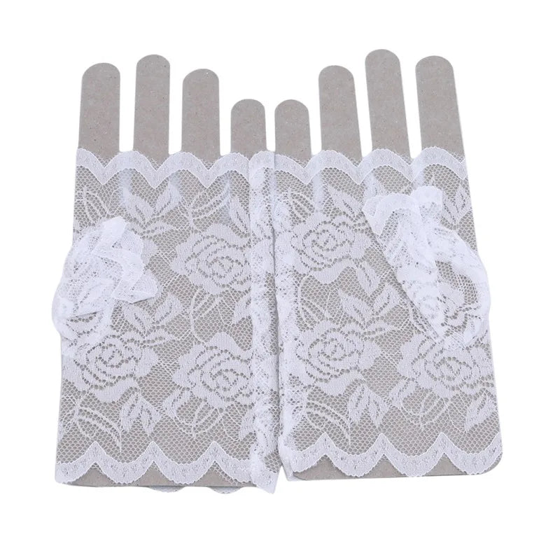 Lace Fingerless Gloves