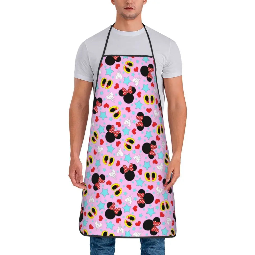 Polka Dot Bow Minnie Mouse APRON