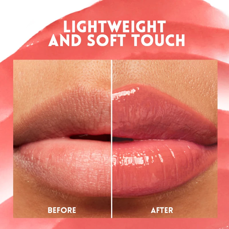Watery mirror lipstick gloss
