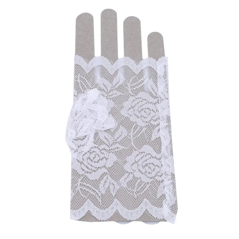 Lace Fingerless Gloves