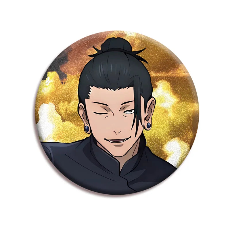 Acrylic Anime Keyring Brooch ❤️